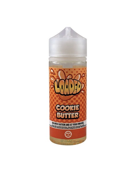 Loaded E-Juice Cookie Butter 100ml Short Fill 0mg