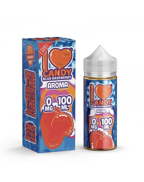 Mad Hatter Juice I Love Candy Blue Raspberry 0mg Short Fill - 100ml