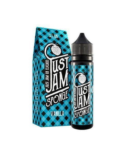 Just Jam Vanilla Sponge 50ml Short Fill - 0mg