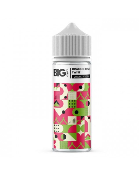 The Big Tasty Exotic Series: Dragon Fruit Twist 0mg 100ml Short Fill E-Liquid