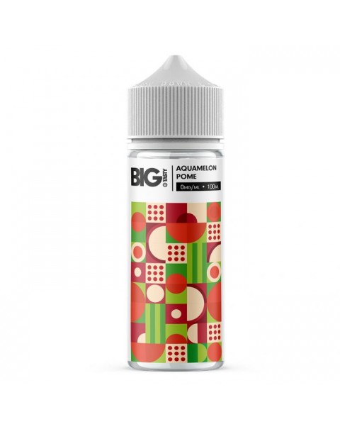 The Big Tasty Exotic Series: Aquamelon Pome 0mg 100ml Short Fill E-Liquid