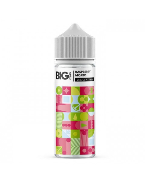 The Big Tasty Juiced Series: Raspberry Mojito 0mg 100ml Short Fill E-Liquid