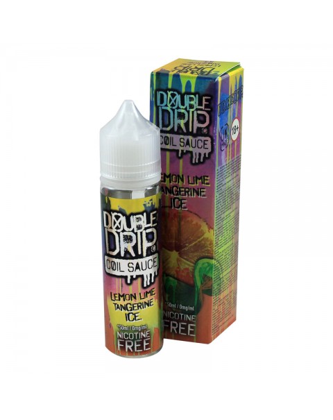 Double Drip Lemon Lime Tangerine Ice 50ml Short Fill - 0mg