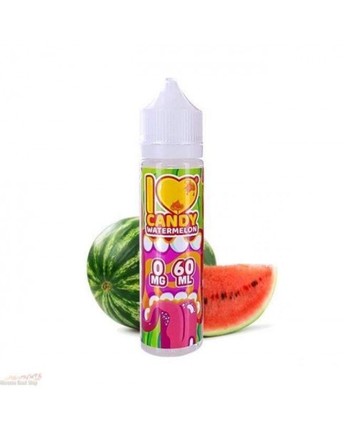 Mad Hatter Juice I Love Candy: Watermelon 0mg Shorfill - 50ml