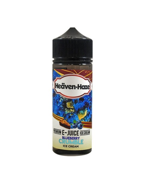 Heaven Haze Blueberry Crumble 0mg 100ml Short Fill E-Liquid