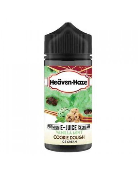 Heaven Haze Vanilla Mint Cookie Dough 0mg 100ml Short Fill E-Liquid