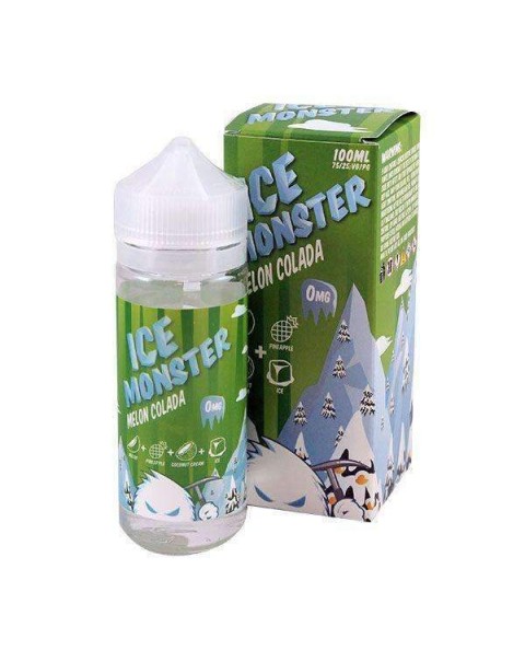 Jam Monster Melon Colada 0mg Short Fill - 100ml