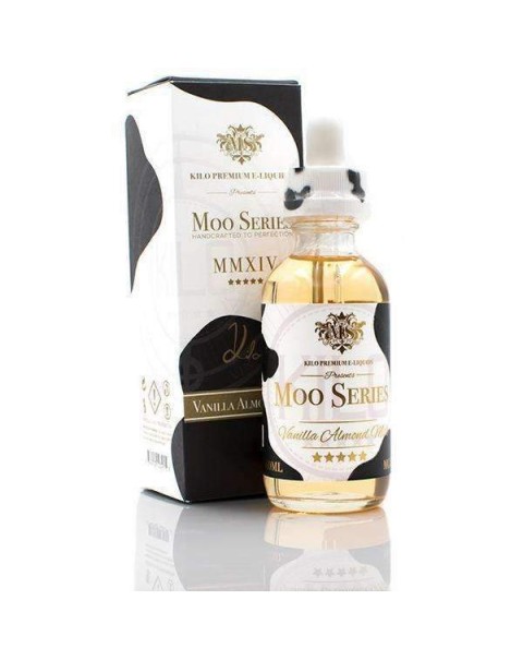 Kilo Premium E-liquids Moo Series: Vanilla Almond 50ml Short Fill