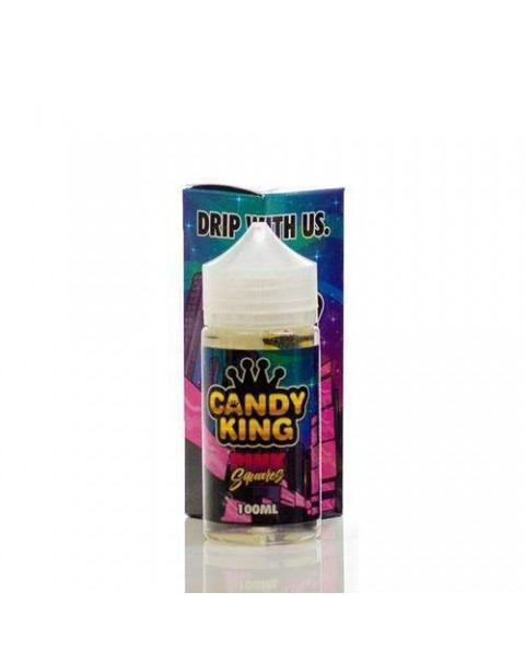 Drip More Candy King: Pink Squares 0mg Short Fill - 100ml