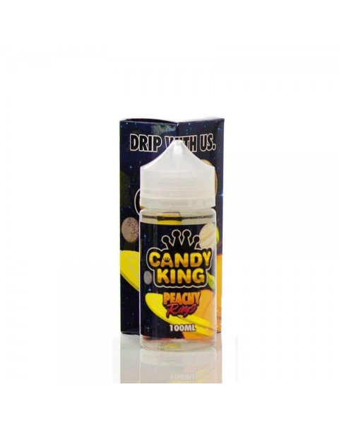 Drip More Candy King: Peachy Rings 0mg Short Fill - 100ml