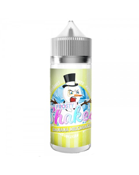 Dr Frost Frosty Shakes: Banana Milkshake 0mg Short Fill - 100ml