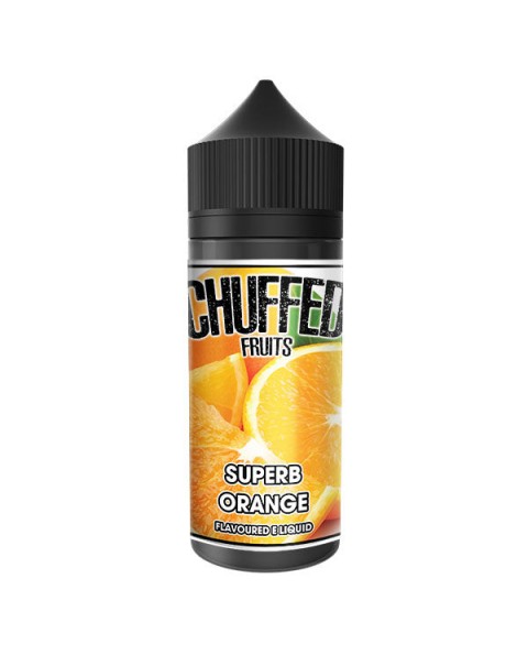 Chuffed Fruits: Superb Orange 0mg 100ml Short Fill E-Liquid