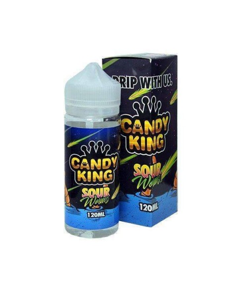 Drip More Candy King: Sour Worms 100ml Short Fill - 0mg