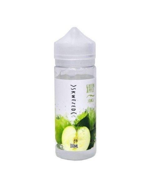 Skwezed Green Apple 0mg 100ml Short Fil