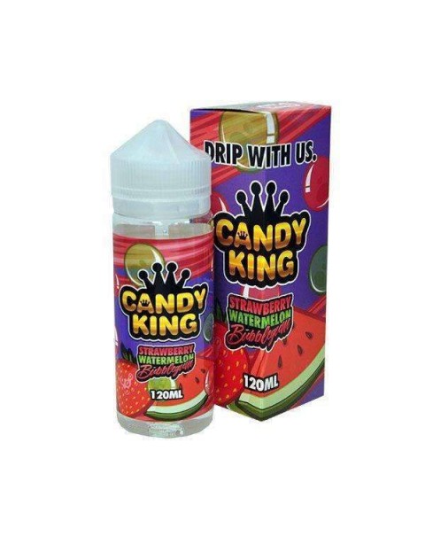 Drip More Candy King: Strawberry Watermelon 100ml Short Fill - 0mg