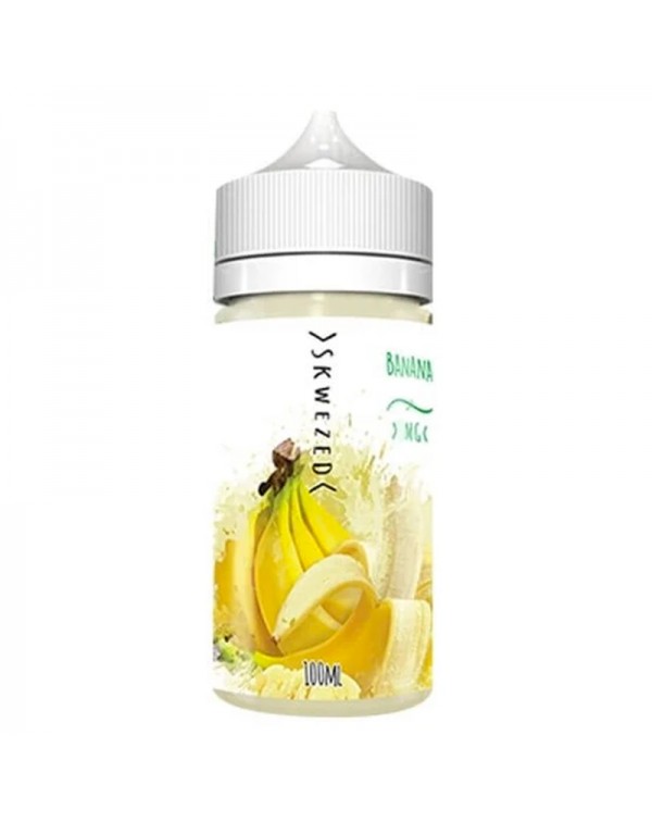 Skwezed Banana 0mg 100ml Short Fill E-Liquid