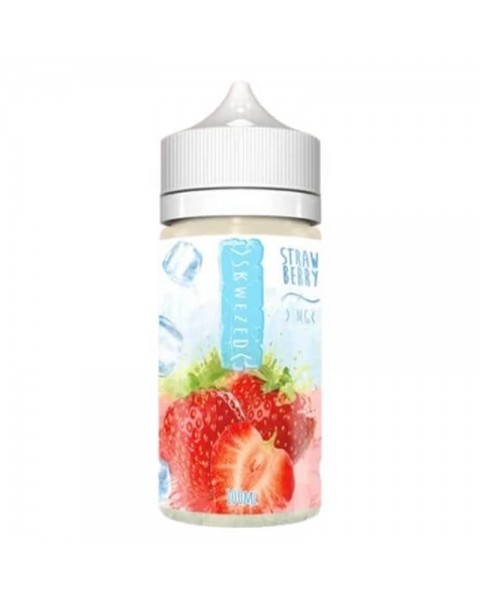 Skwezed Strawberry Ice 0mg 100ml Short Fill E-Liquid