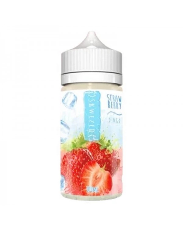 Skwezed Strawberry Ice 0mg 100ml Short Fill E-Liqu...