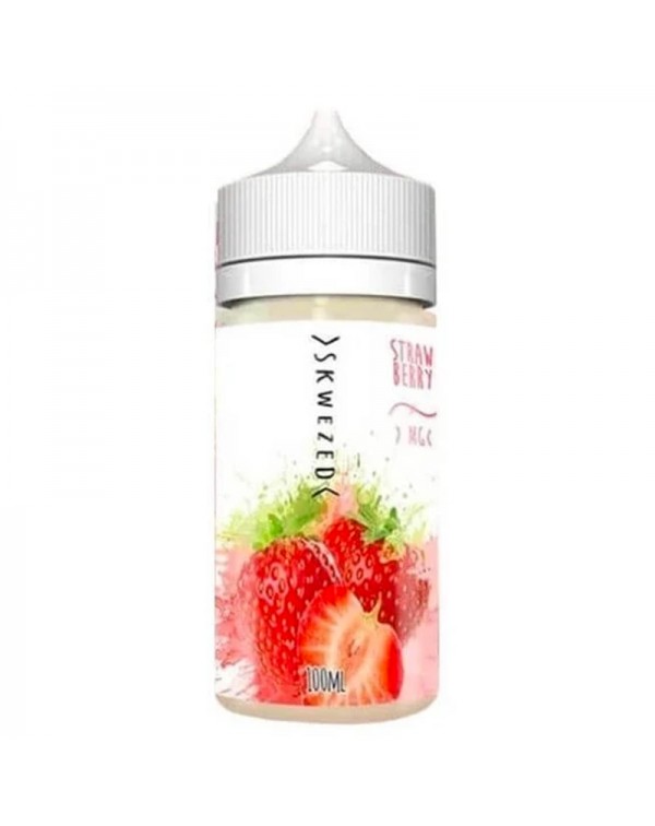 Skwezed Strawberry 0mg 100ml Short Fill E-Liquid