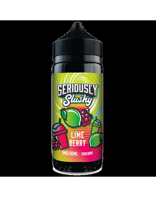 Seriously Slushy Lime Berry 0mg 100ml Short Fill E...