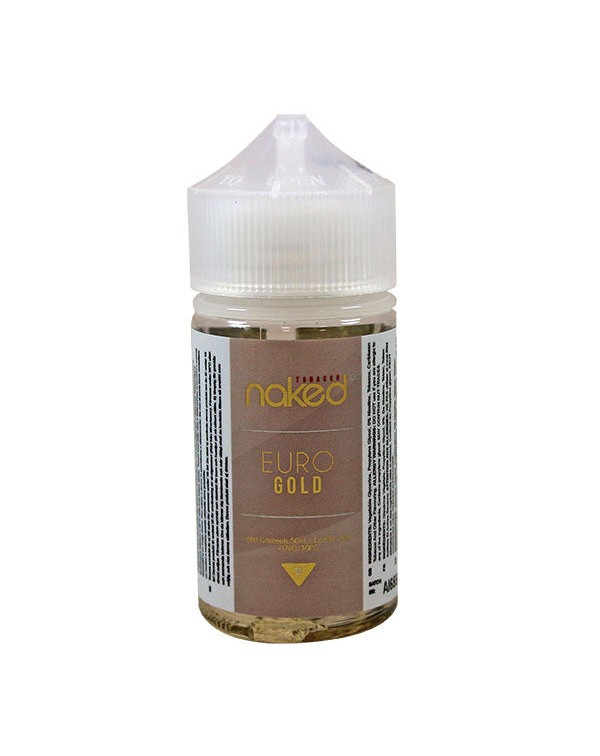 Naked 100 Tobacco Euro Gold 0mg 50ml Short fill E-...