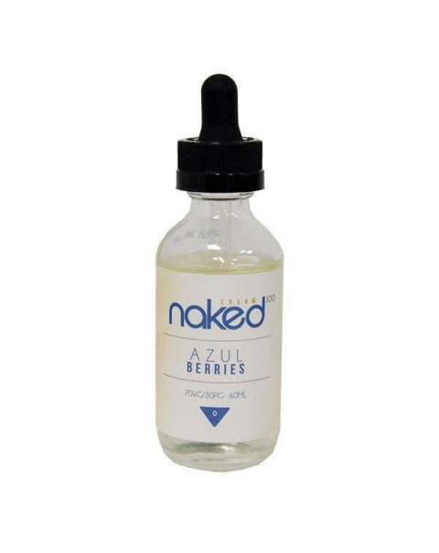 Naked 100 Cream Azul Berries 0mg 50ml Short fill E-liquid