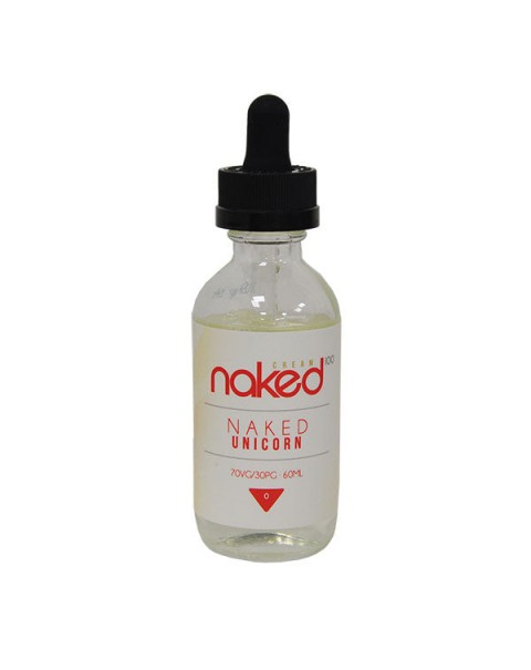 Naked 100 Cream Naked Unicorn 0mg 50ml Short Fill E-liquid