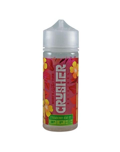 Crusher Strawberry Kiwi Ice 0mg 100ml Short Fill E-Liquid