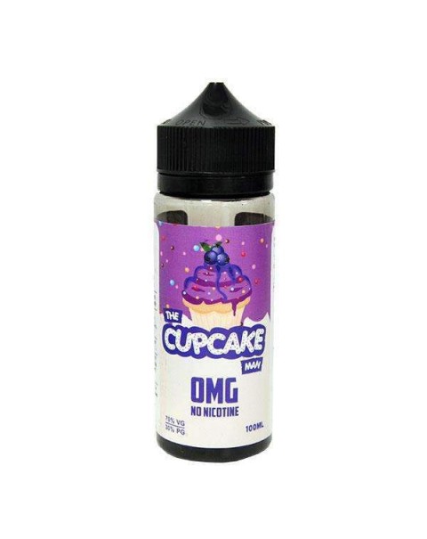 Vaper Treats Cupcake Man Blueberry 100ml Short Fill - 0mg