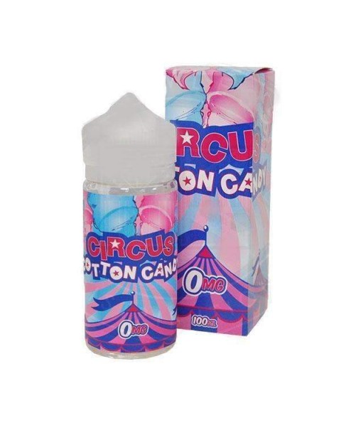 Circus Cookies Circus Cotton Candy 100ml Short Fill - 0mg