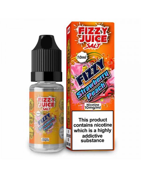 Fizzy Juice Strawberry Peach 10ml Nic Salt