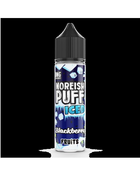 Moreish Puff Iced Blackberry Fruits 0mg 50ml Short Fill E-Liquid