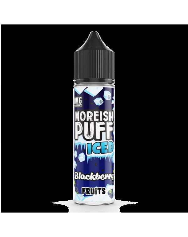 Moreish Puff Iced Blackberry Fruits 0mg 50ml Short...