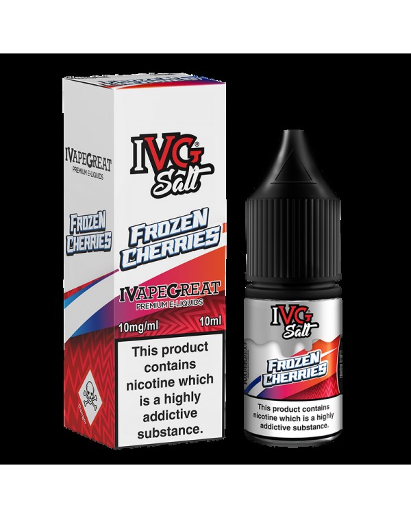 IVG Crushed: Frozen Cherries 10ml Nic Salt