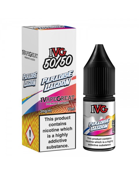 IVG Crushed 50/50: Paradise Lagoon 10ml E-Liquid