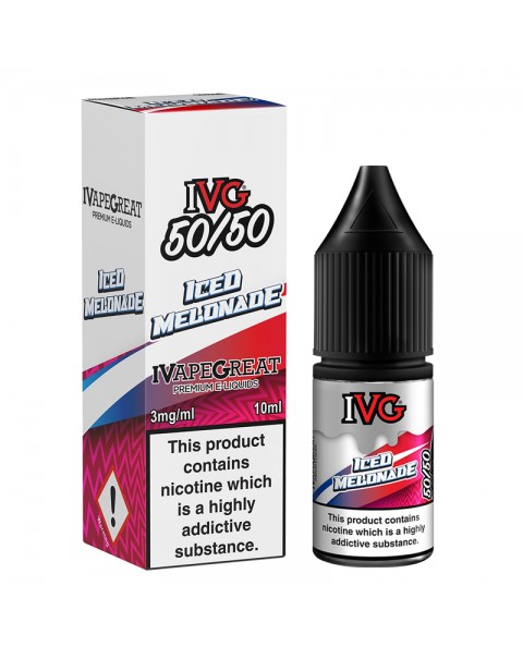 IVG Crushed 50/50: Iced Melonade 10ml E-Liquid