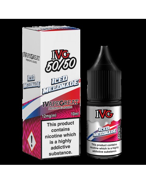 IVG Crushed 50/50: Iced Melonade 10ml E-Liquid