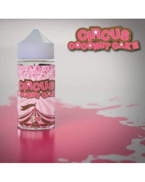 Circus Cookies Circus Coconut Cake 100ml Short Fill - 0mg