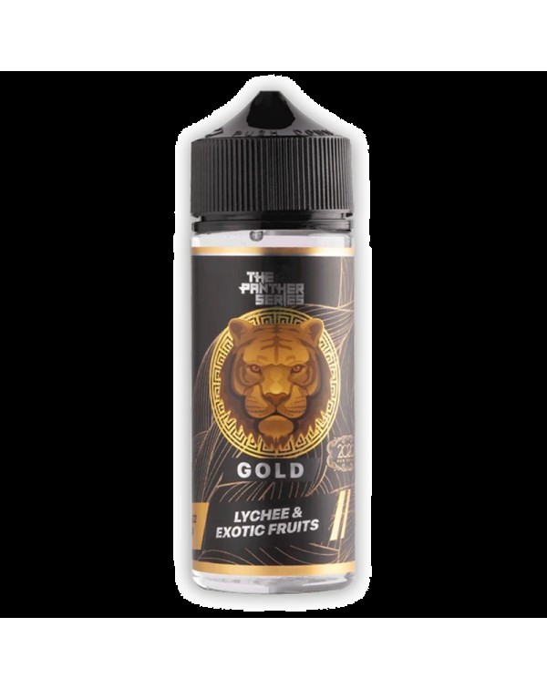 Dr Vapes The Panther Series: Gold Panther 0mg 100m...