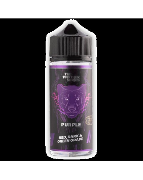 Dr Vapes The Panther Series: Purple Panther 0mg 100ml Short Fill E-Liquid