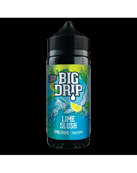 Doozy Vape Big Drip Lime Slush 0mg 100ml Short Fill E-Liquid