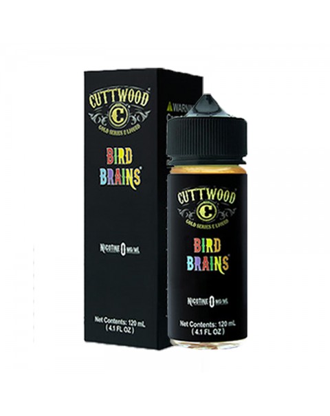 Cuttwood Bird Brains 0mg 100ml Short Fill E-Liquid