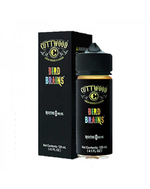 Cuttwood Bird Brains 0mg 100ml Short Fill E-Liquid