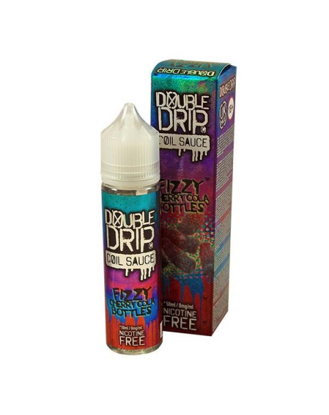 Double Drip Co Fizzy Cherry Cola Bottles 0mg 50ml Short Fill E-Liquid