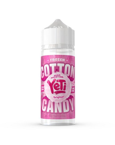 Yeti Cotton Candy: Original 0mg 100ml Short Fill E-Liquid