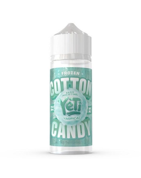 Yeti Cotton Candy: Tropical 0mg 100ml Short Fill E-Liquid