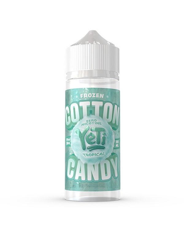 Yeti Cotton Candy: Tropical 0mg 100ml Short Fill E...