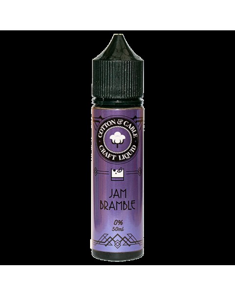 Cotton & Cable Cocktails: Jam Bramble 0mg 50ml Short Fill E-Liquid