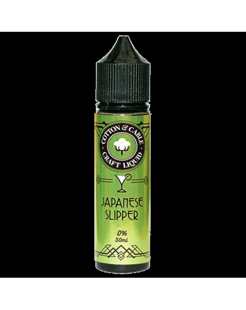 Cotton & Cable Cocktails: Japanese Slipper 0mg 50ml Short Fill E-Liquid