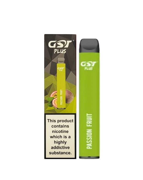 GST Plus Passion Fruit Disposable Vape Device 20mg